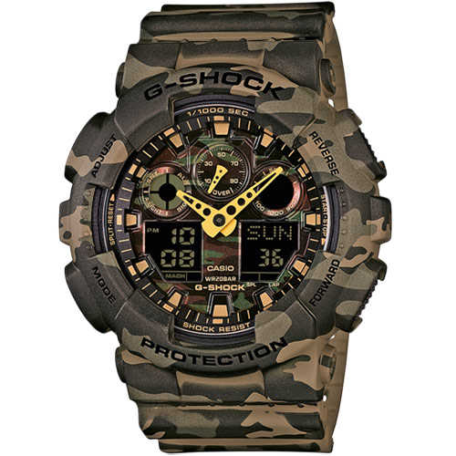 Orologio – Casio G-Shock GA-100CM-5AER Camouflage