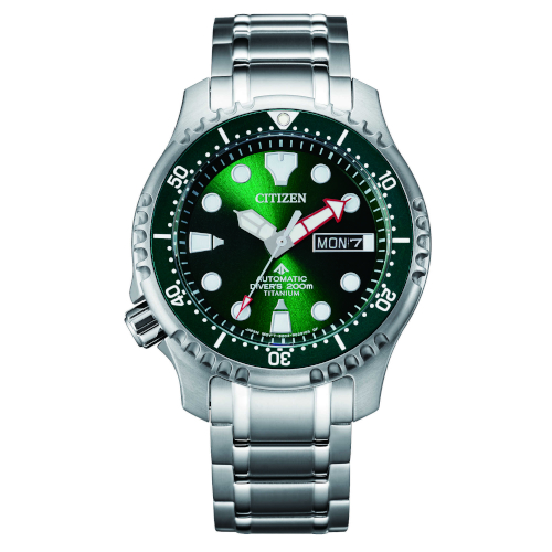 Orologio - Citizen Uomo Promaster NY0100-50X Super Titanio Verde - Watch  You Want