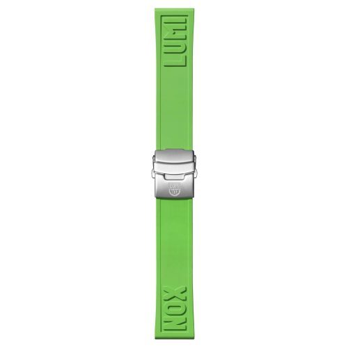 Cinturino Luminox in gomma PU Verde – 24 mm