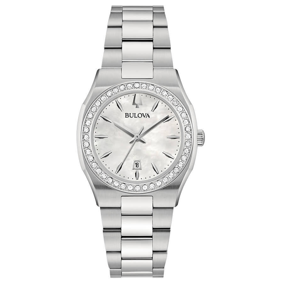 Orologio – Bulova Lady Surveyor Diamanti e Madreperla 96R245