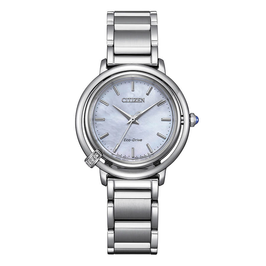 Orologio – Citizen Lady Collezione Arcly Eco-Drive  Diamonds EM1090-60D