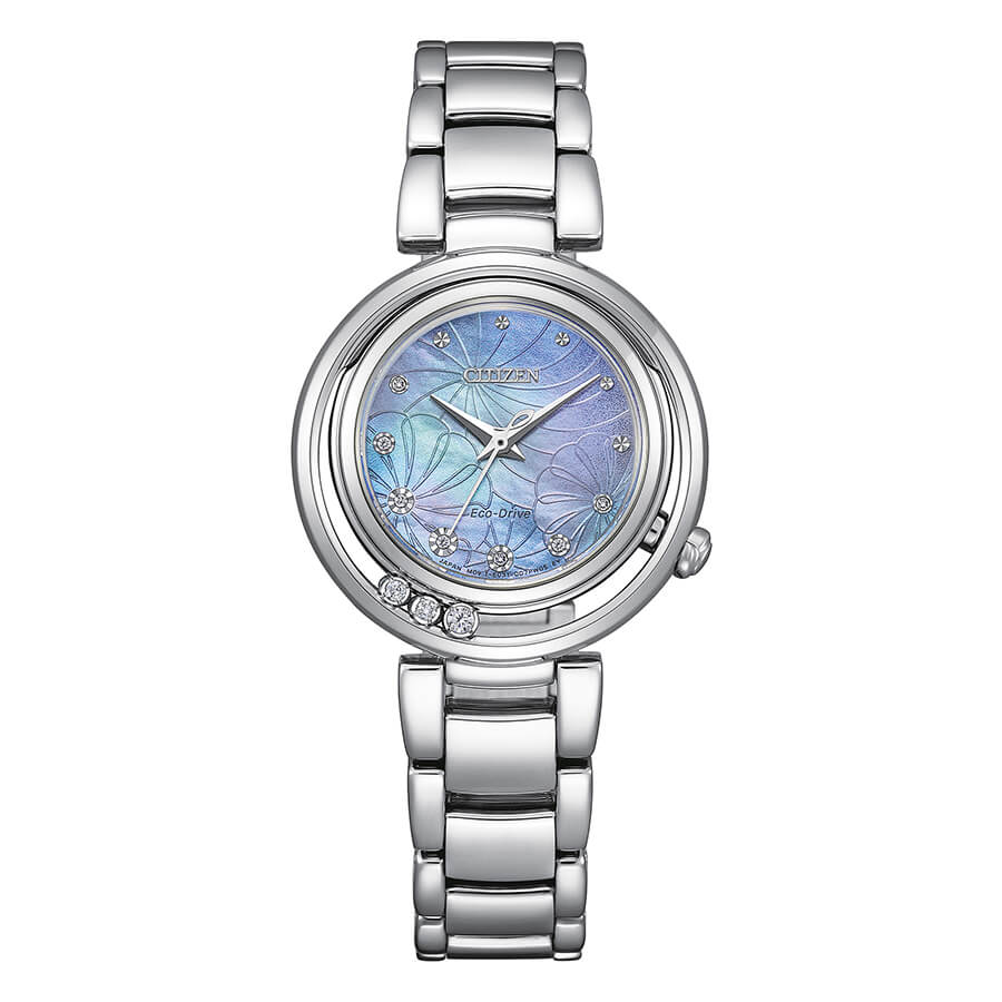 Orologio – Citizen Lady Collezione Arcly Limited Edition Eco-Drive  Diamonds EM1110-81N