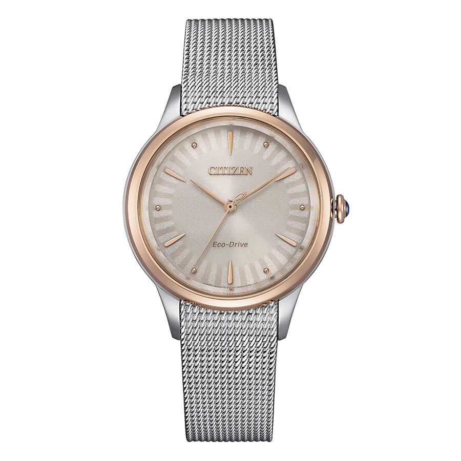 Orologio –  Citizen Lady Collezione Gerbera Eco-Drive  EM1156-80X