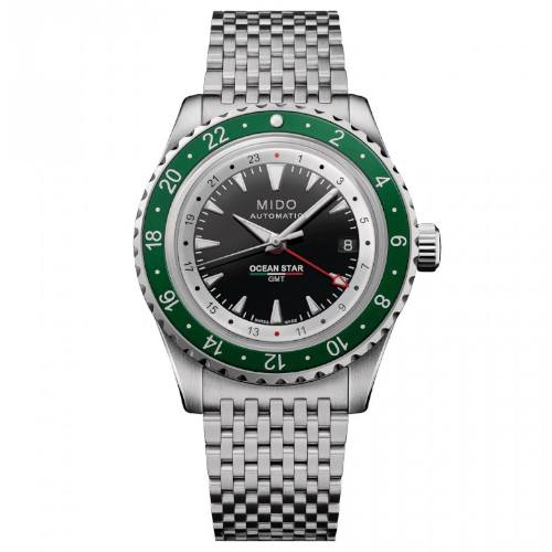 Orologio – MIDO Ocean Star GMT M026.829.11.051.01 Limited Edition Shark Green Bezel