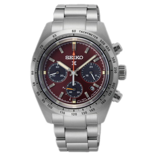 Orologio – Seiko Prospex Speedtimer Solar European Limited Exclusive in Factory Red SSC953P1