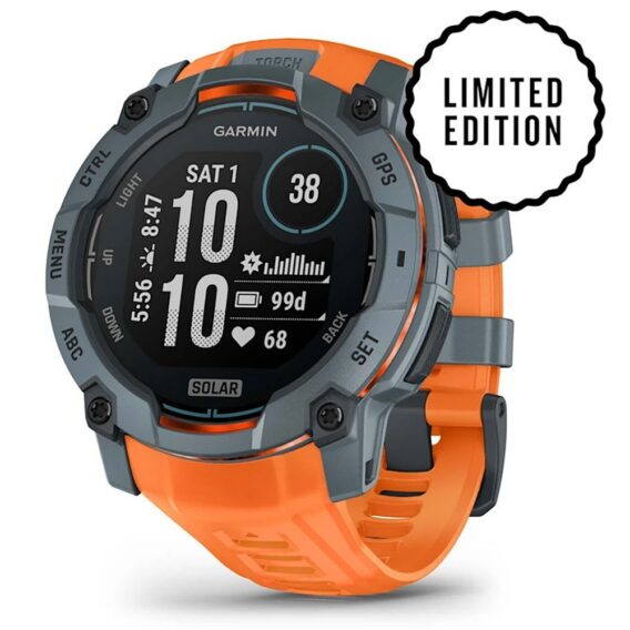 Orologio -  Garmin Instinct 3 Solar - 50 mm. Twilight Smartwatch  010-02935-01