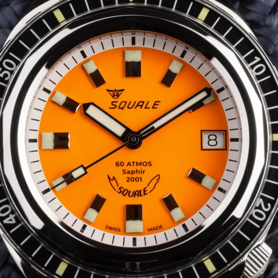 Orologio - Squale 2001 Reverse Orange ref. 2001BKOR.AC - immagine 4